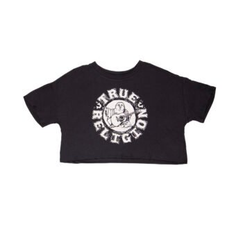 T-Shirt True Religion black