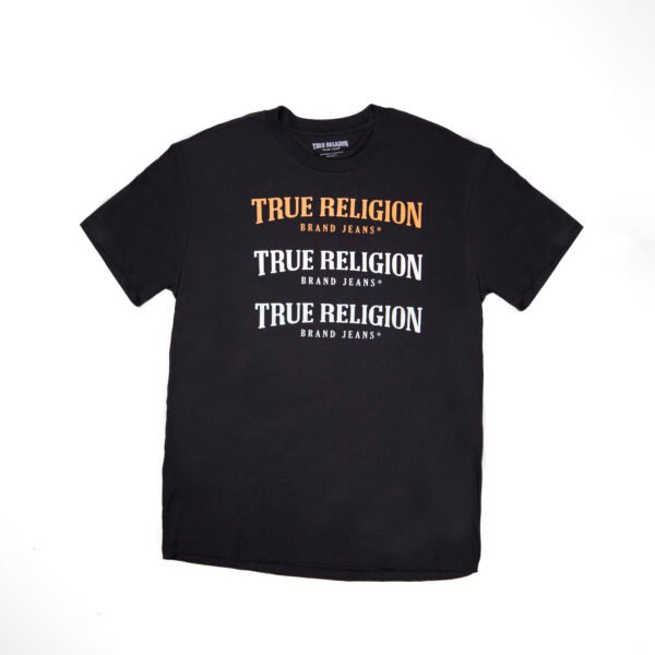 T-Shirt True Religion black