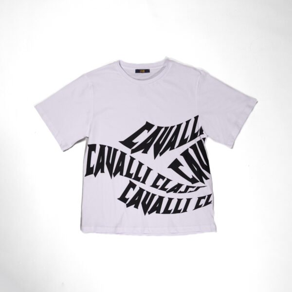 T-shirt Cavalli Class white