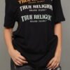 T-Shirt True Religion black