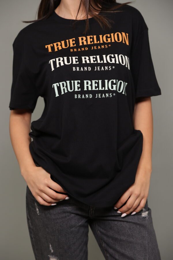 T-Shirt True Religion black
